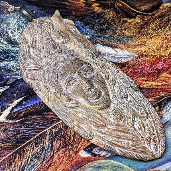 【土桑精選】女神聖物~猛瑪🐘牙雕刻墜-馬 項鍊/吊墜 ~向自由奔跑，在獨立與責任之間建立平衡 象牙_1