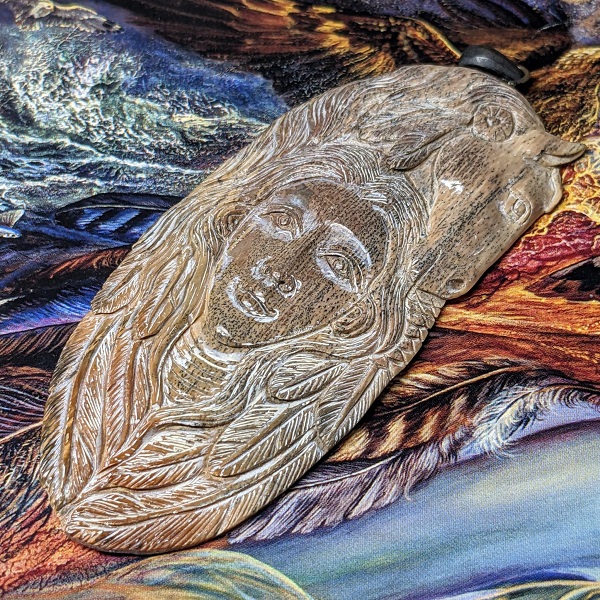 【土桑精選】女神聖物~猛瑪🐘牙雕刻墜-馬 項鍊/吊墜 ~向自由奔跑，在獨立與責任之間建立平衡 象牙_5