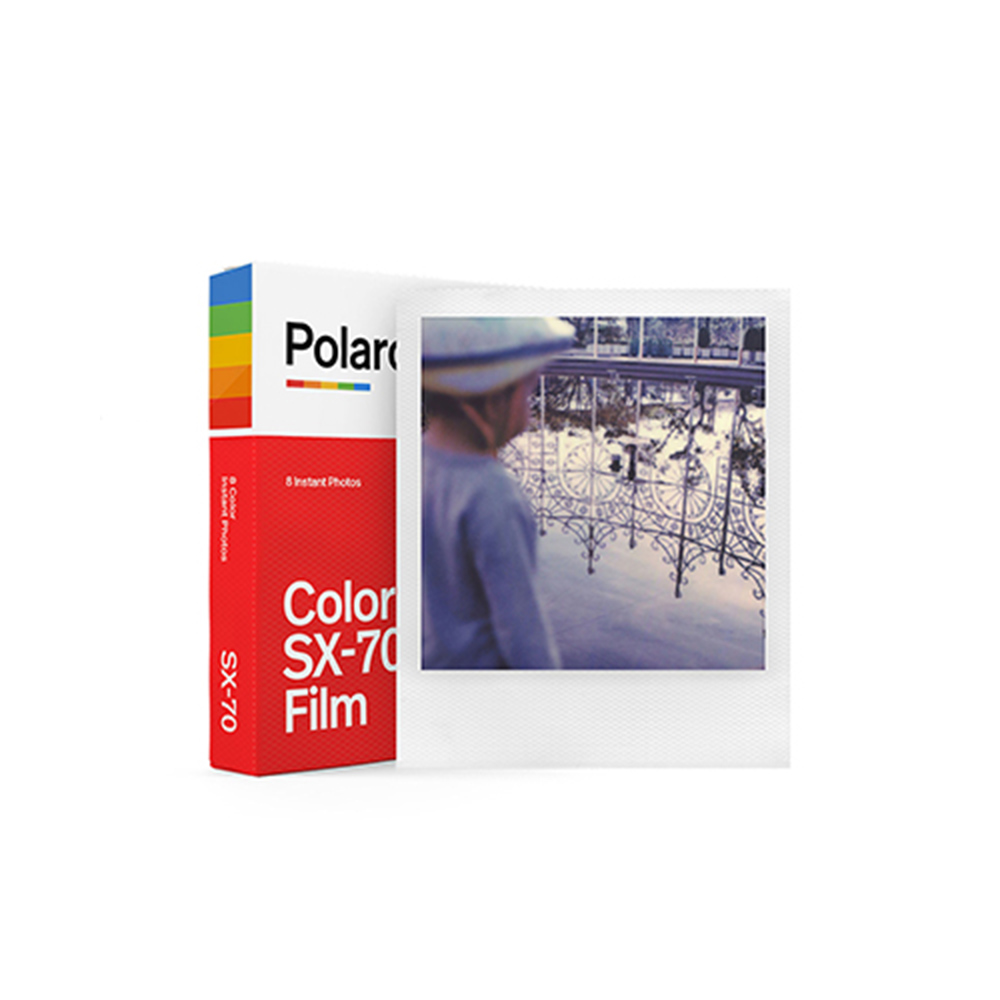 【Polaroid 寶麗來】Polaroid SX-70 彩色白框相紙 - D7F1_1