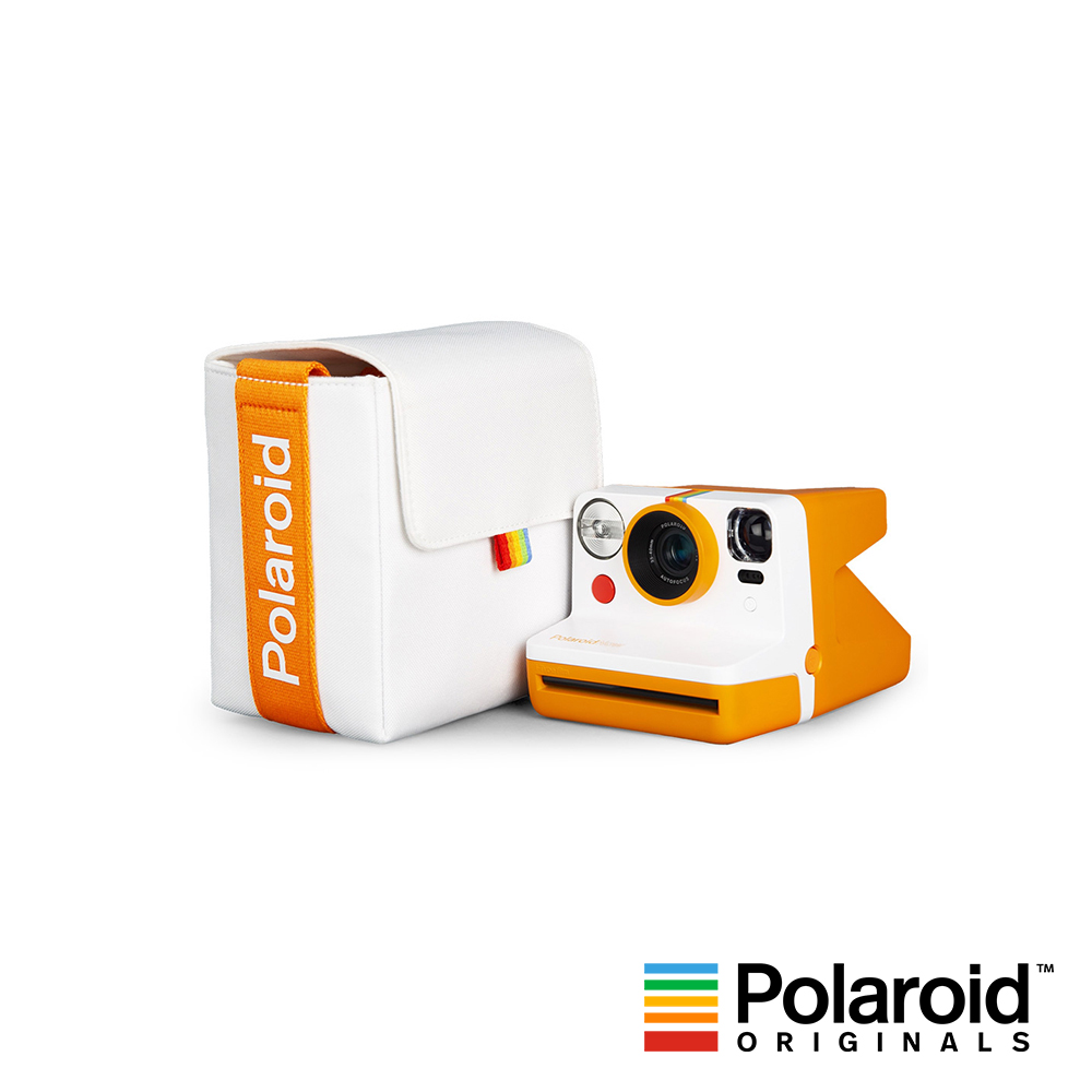 【Polaroid 寶麗來】Now 相機包 - 白&橘 - DNB2_4