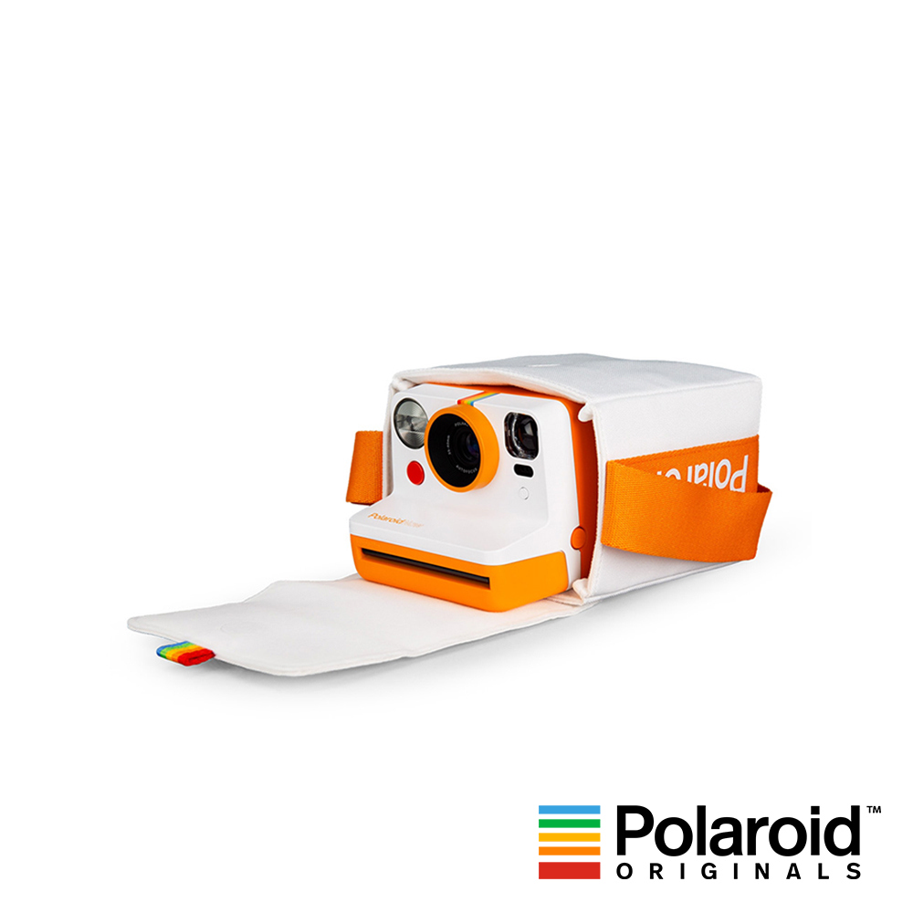 【Polaroid 寶麗來】Now 相機包 - 白&橘 - DNB2_5