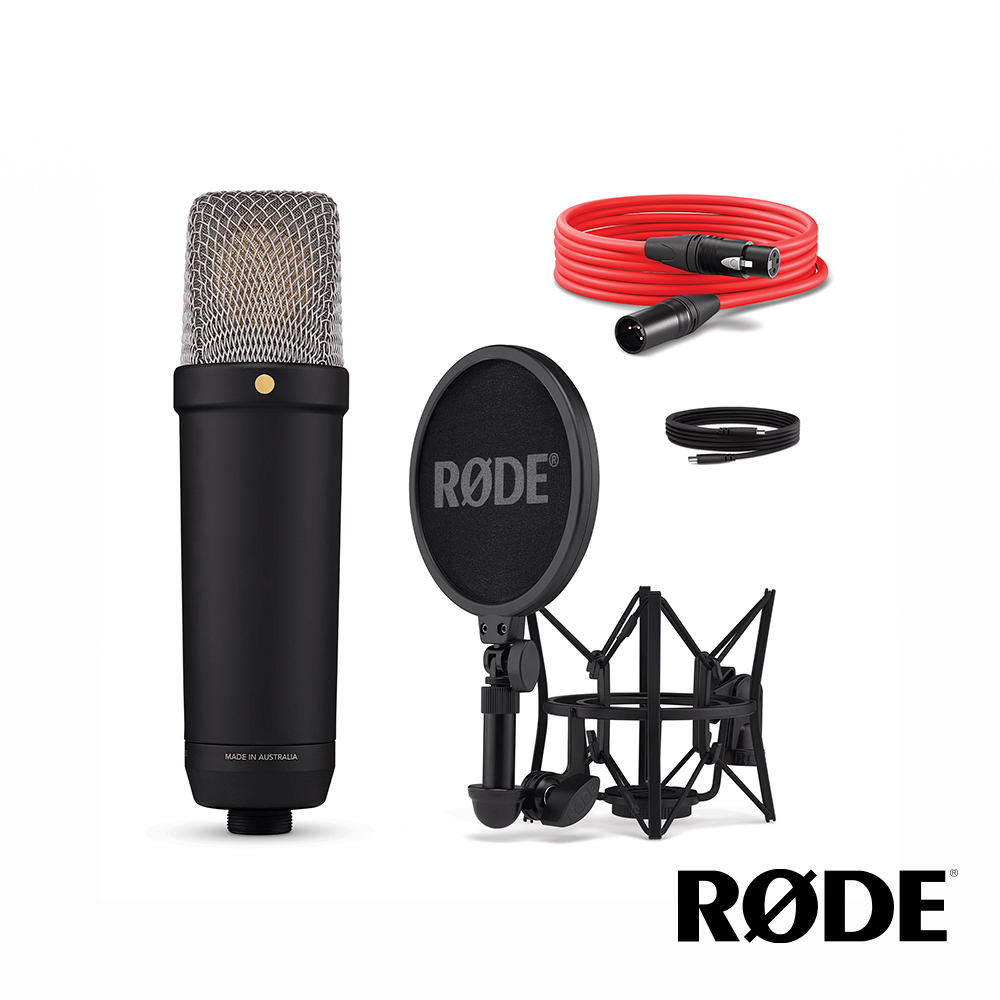 【預購】【RODE】NT1 5Gen USBXLR 兩用電容麥克風 (黑) 公司貨_3