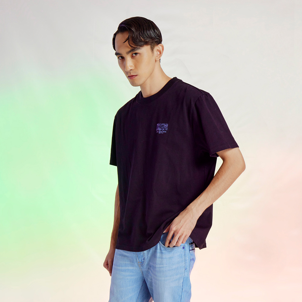 EDWIN｜男裝｜變色機器人寬版短袖T恤