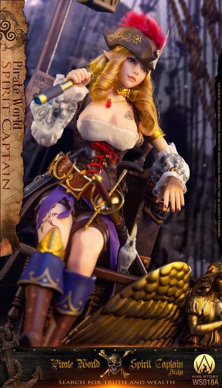 WAR STORY 1/6 精靈船長 艾莎 WS018A 包膠可動完成品_1