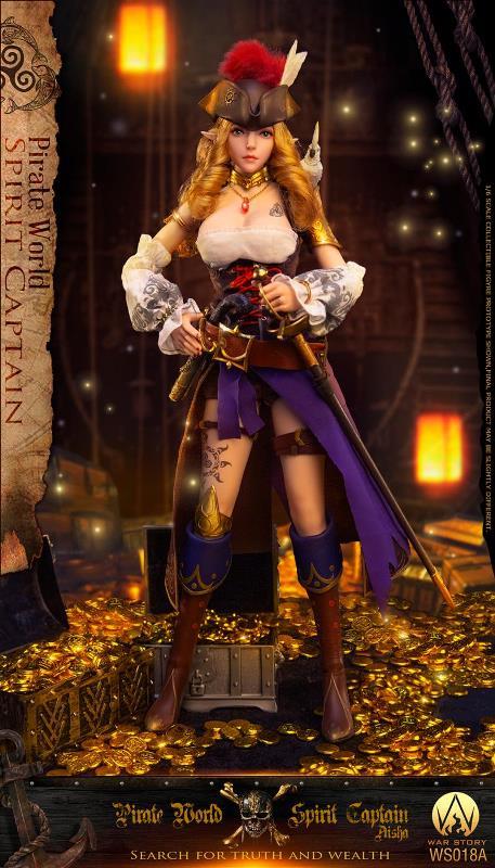 WAR STORY 1/6 精靈船長 艾莎 WS018A 包膠可動完成品_4