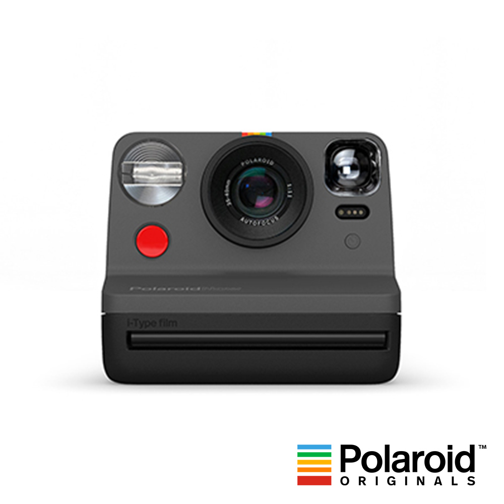 【Polaroid 寶麗來】Polaroid Now 拍立得相機 - 黑 - DN12_0