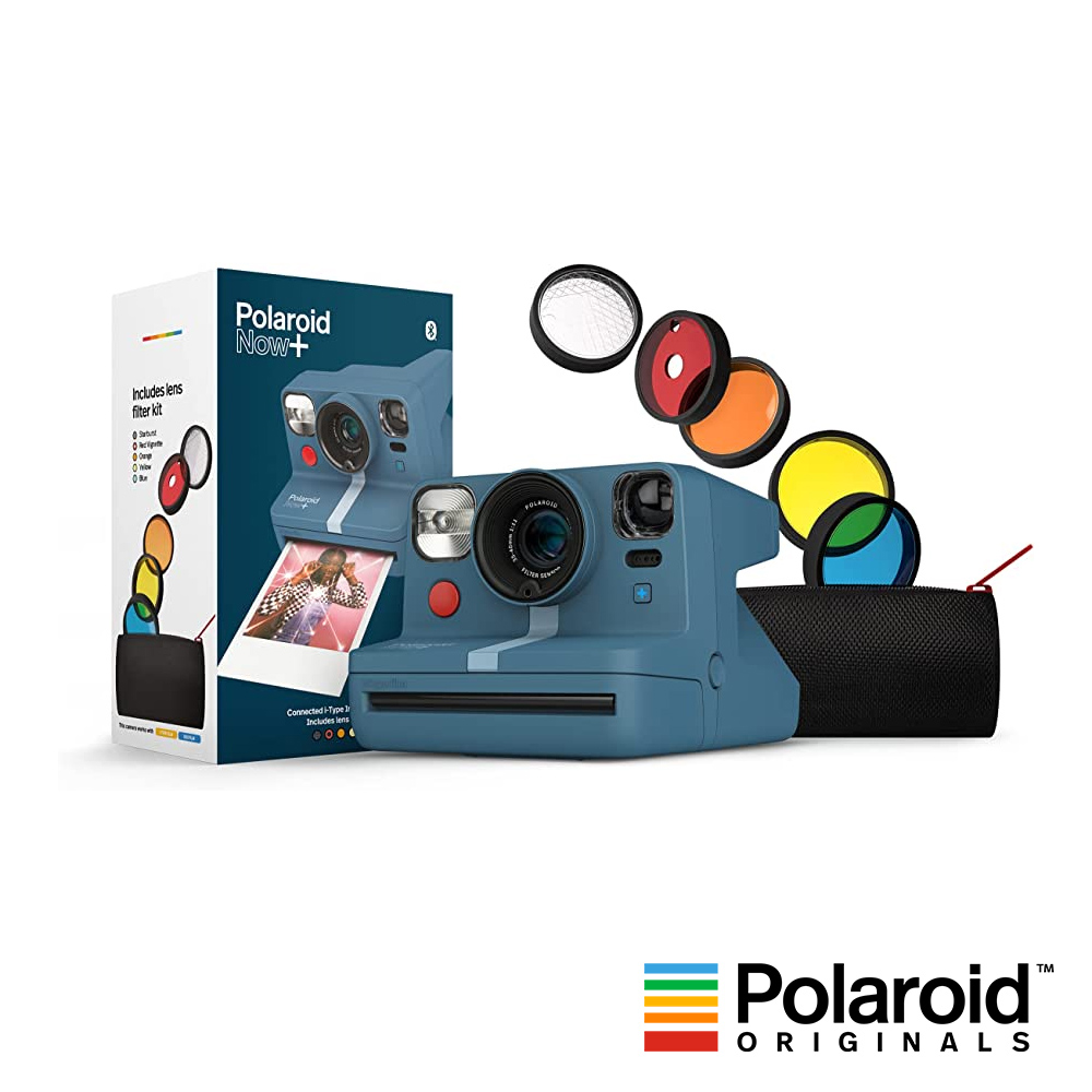 【Polaroid 寶麗來】Polaroid Now+ 拍立得相機 - 藍灰 - DN03_3
