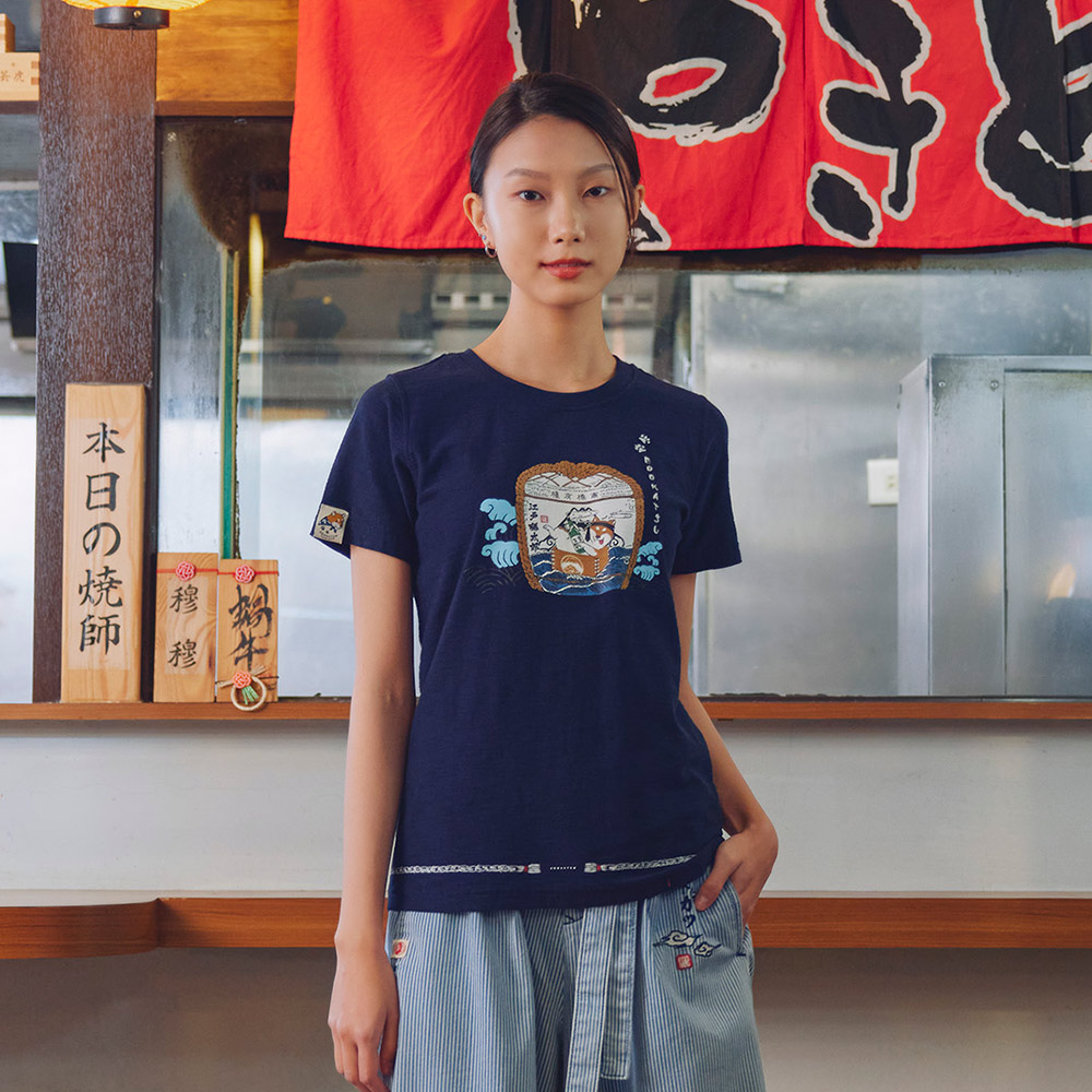 江戶勝｜女裝｜酒樽太郎短袖T恤
