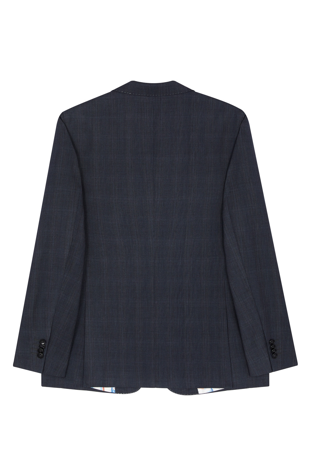 SST&C Gray Check Pattern Slim Fit Suit Jacket | 0112302001  (Outlet)_8