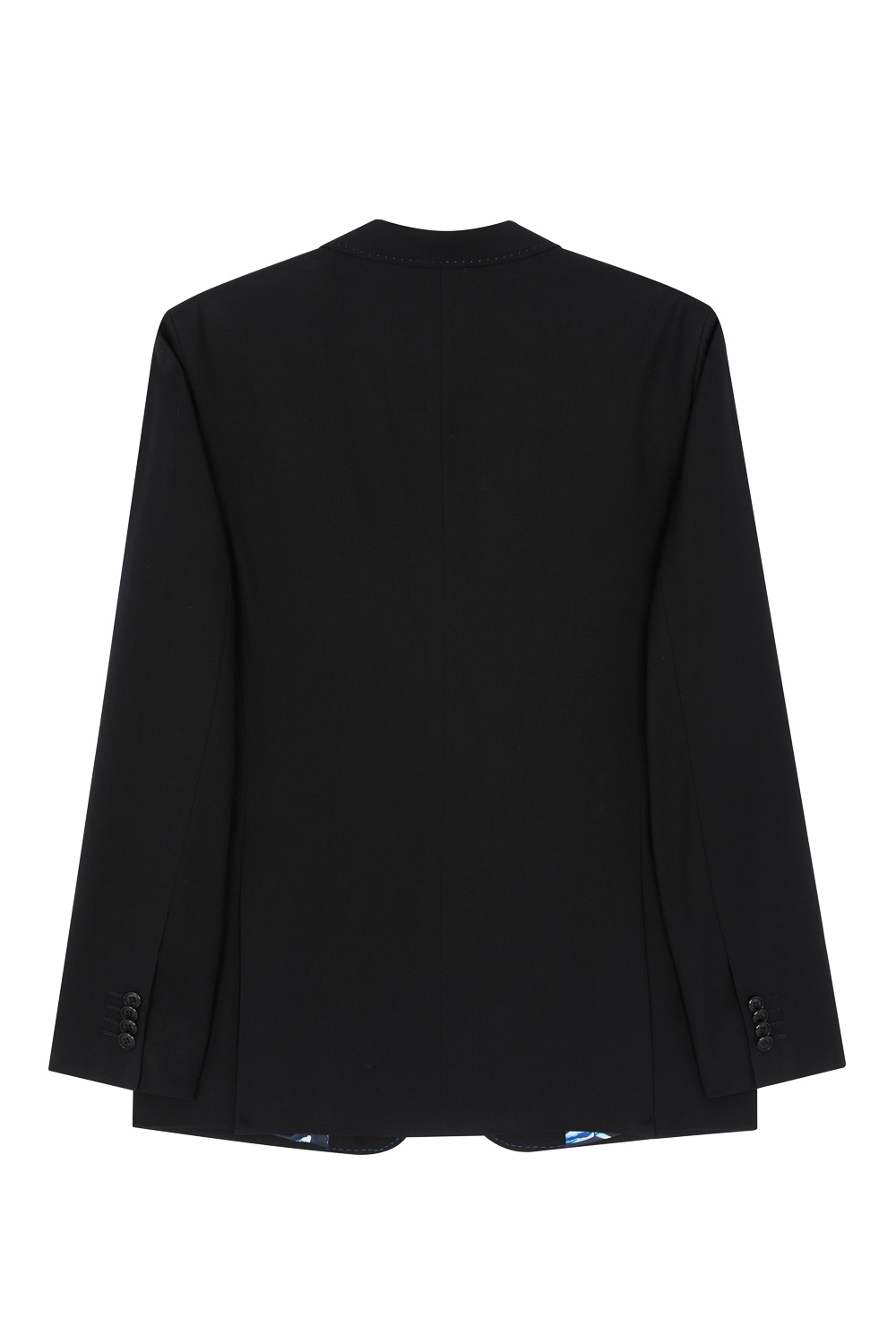 SST&C #Online Exclusive  Black Textured Slim Fit Suit Jacket | 0112302002  (Outlet)_8