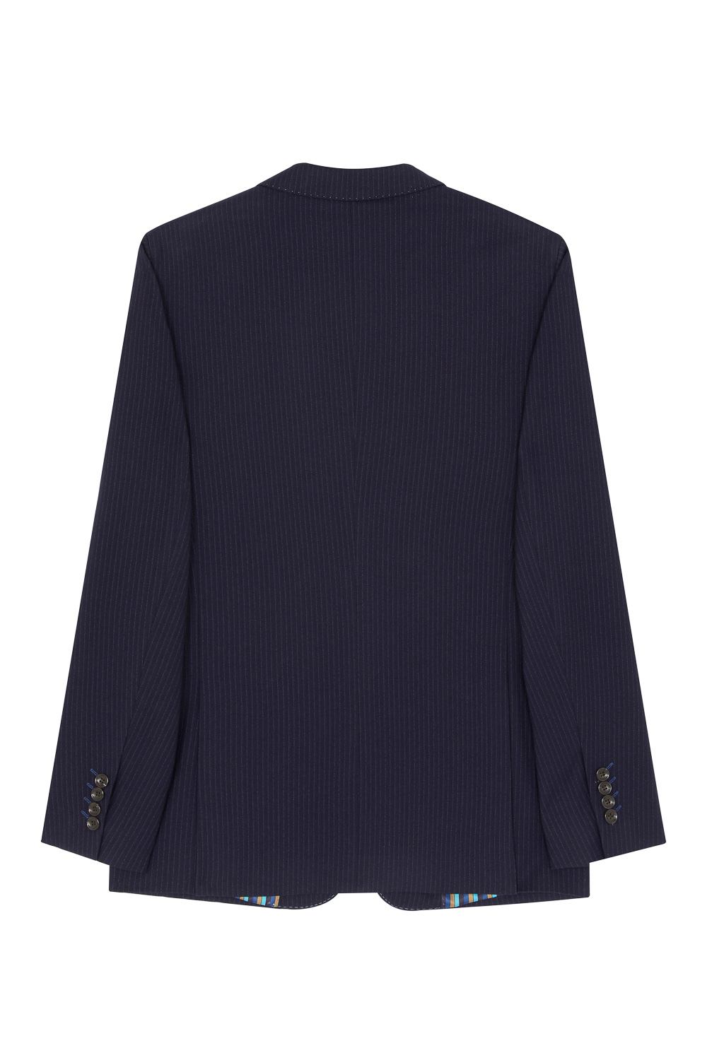 SST&C Navy Striped Pattern Tailor'S Suit Jacket | 0112302005  (Outlet)_8