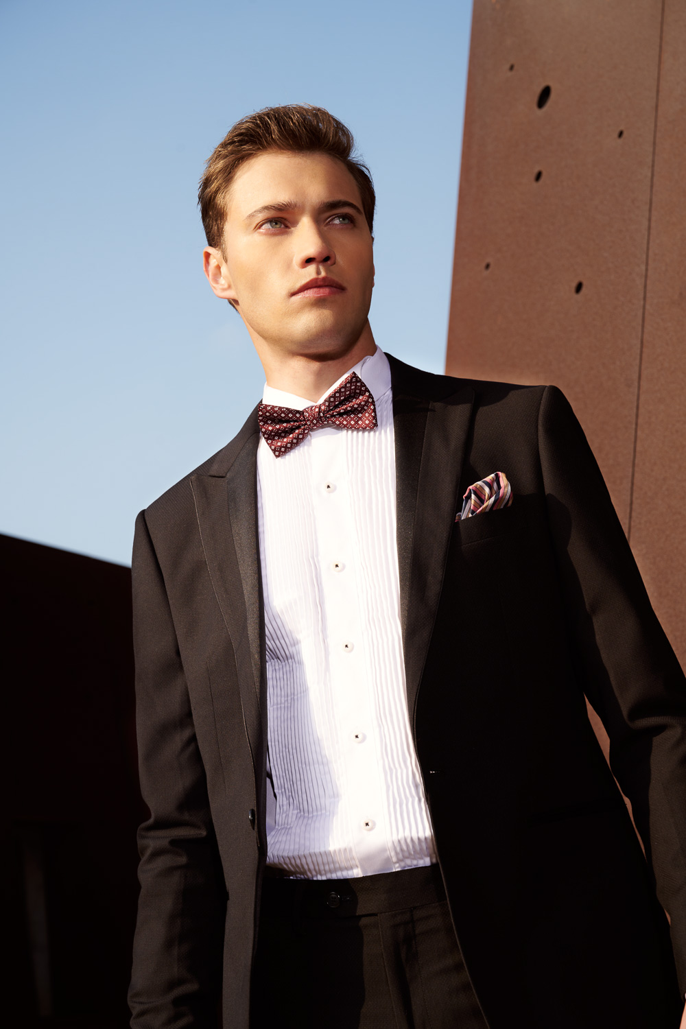 SST&C #Online Exclusive  Black Slim Fit Evening Jacket | 0112302008  (Outlet)_2