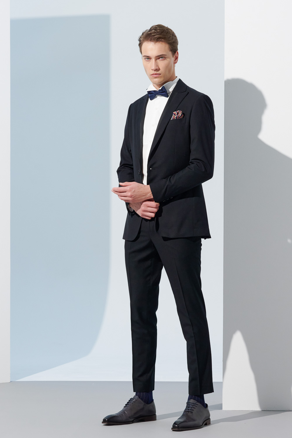 SST&C #Online Exclusive  Black Slim Fit Evening Jacket | 0112302008  (Outlet)_6