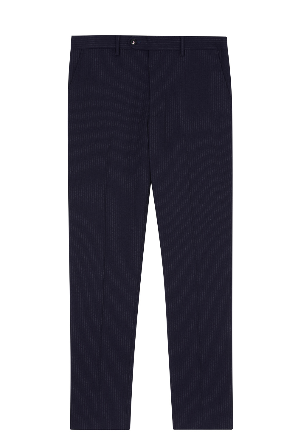 SST&C Navy Striped Pattern Tailor Suit Trousers | 0212302005  (Outlet)_7