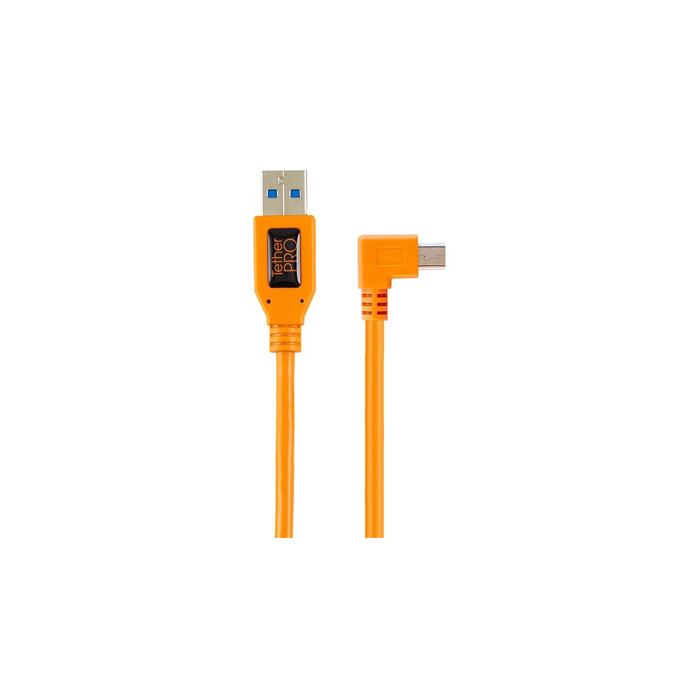 【TETHER TOOLS】CU51RT02-ORG USB 2.0 到 Mini-B 2.0 5-Pin 傳輸線 50cm 公司貨_1