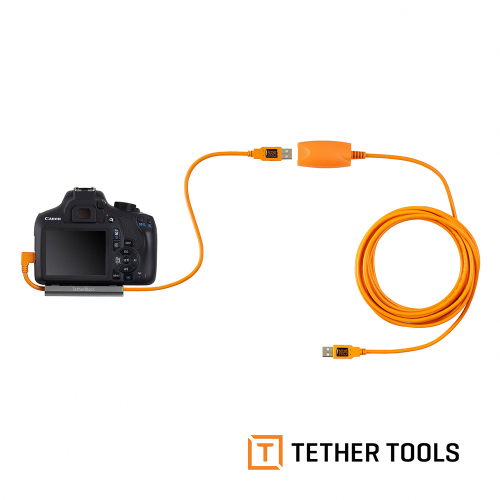 【TETHER TOOLS】CU51RT02-ORG USB 2.0 到 Mini-B 2.0 5-Pin 傳輸線 50cm 公司貨_3