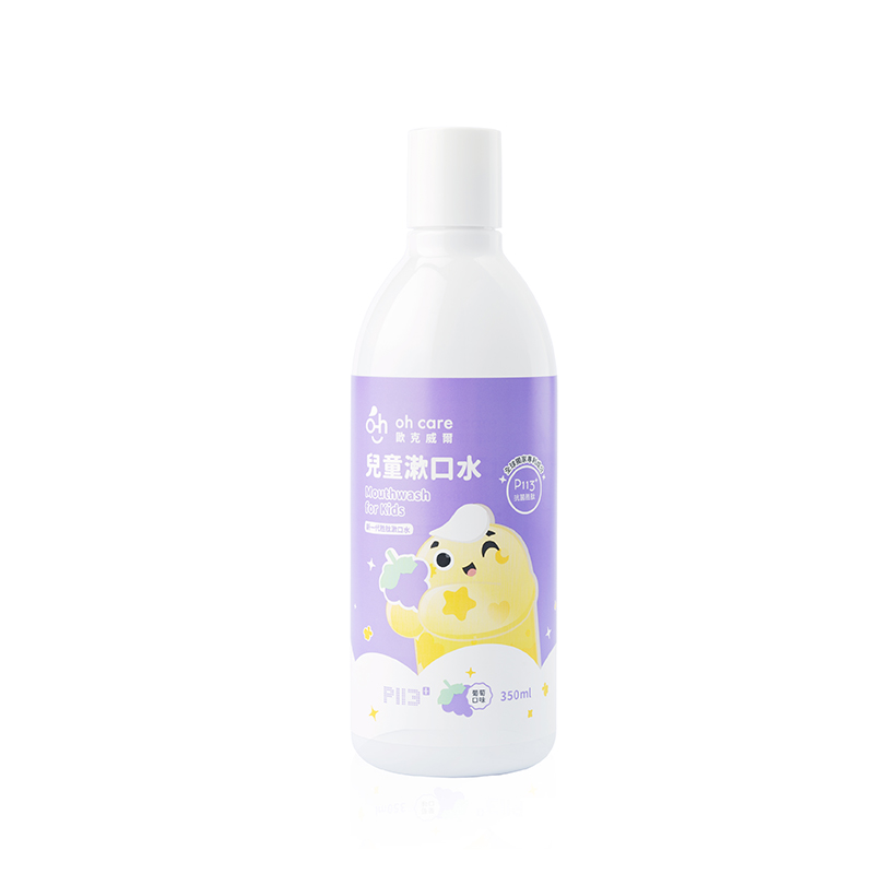 【oh care 歐克威爾】兒童抑菌漱口水350ml_1