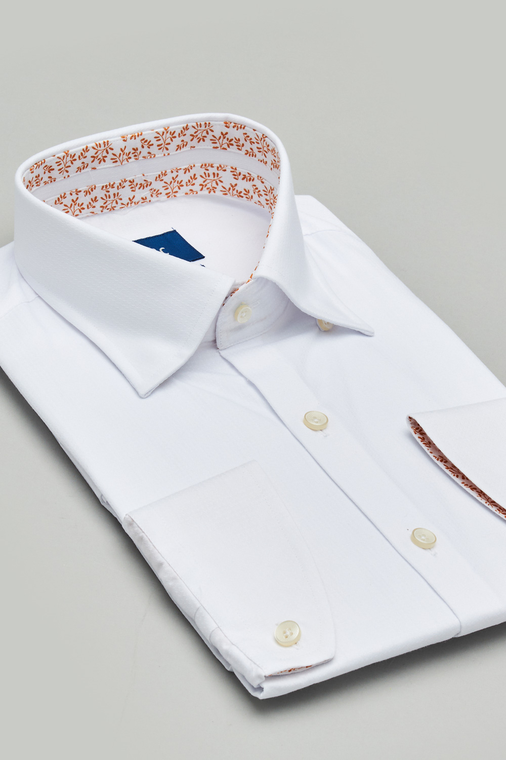 SST&C #Easycare  White Textured Standard Shirt | 0312302003  (Outlet)_7
