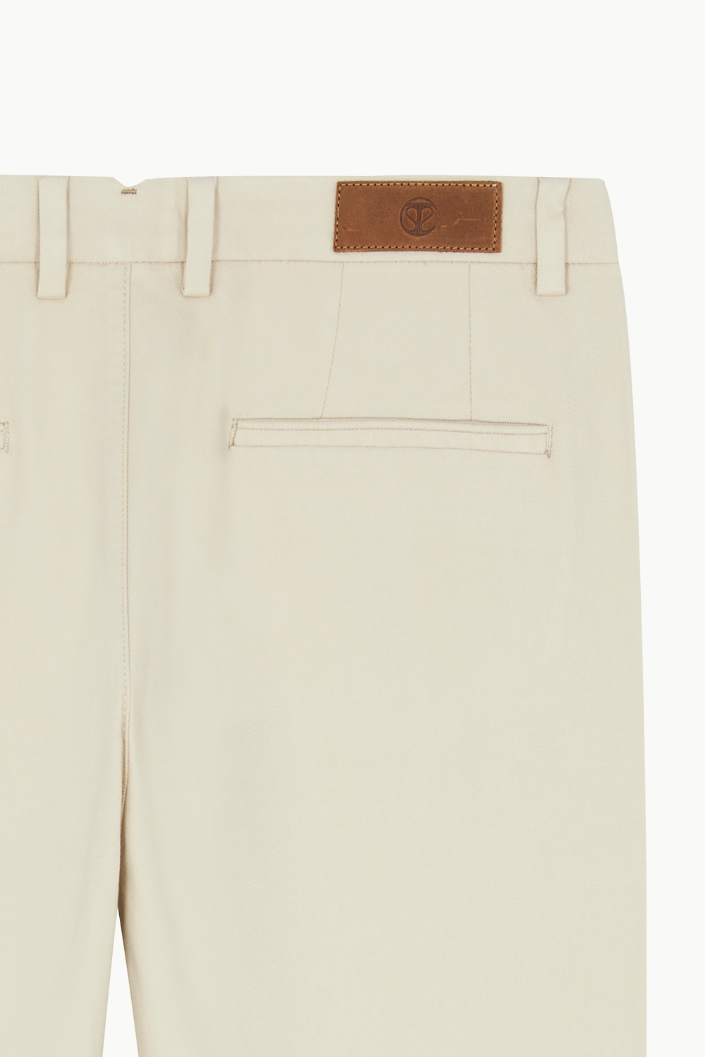 SST&C Ivory Straight Fit Stretch Casual Trousers | 1212302004  (Outlet)_9