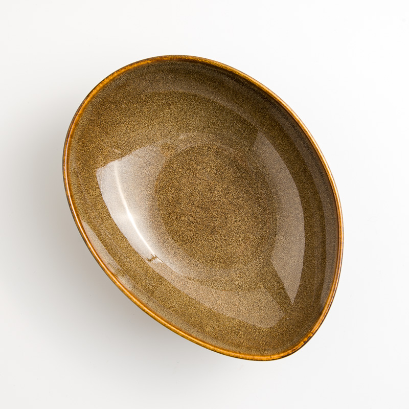 Ice Crack 23cm Ceramic Plate_2
