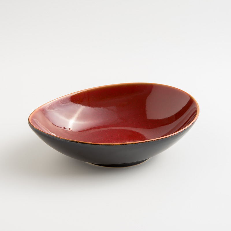 Ice Crack 23cm Ceramic Plate_0
