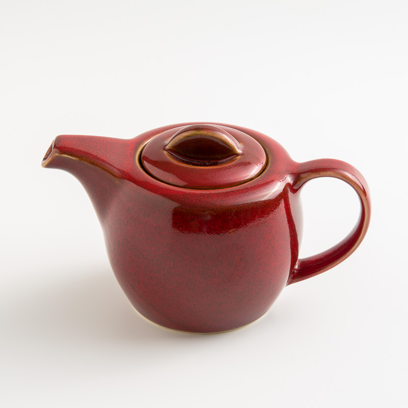 WAGA 新東方 450ML 陶瓷茶壺│紅│單品_0