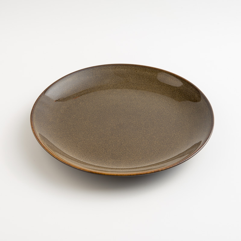 Ice Crack 23cm Ceramic Plate_0
