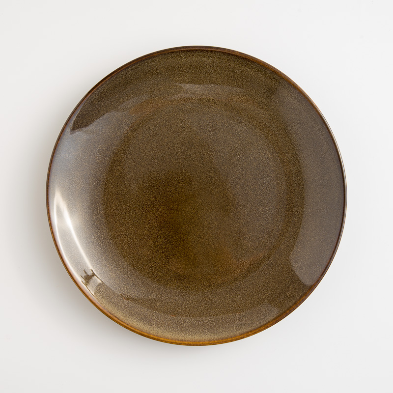 Ice Crack 23cm Ceramic Plate_2