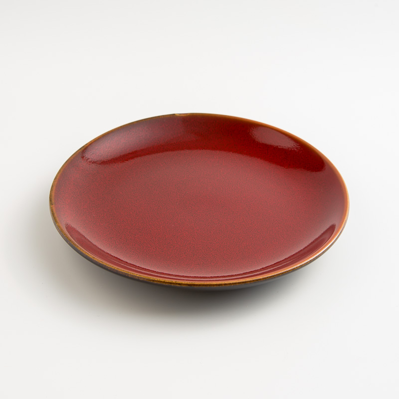 Ice Crack 23cm Ceramic Plate_0