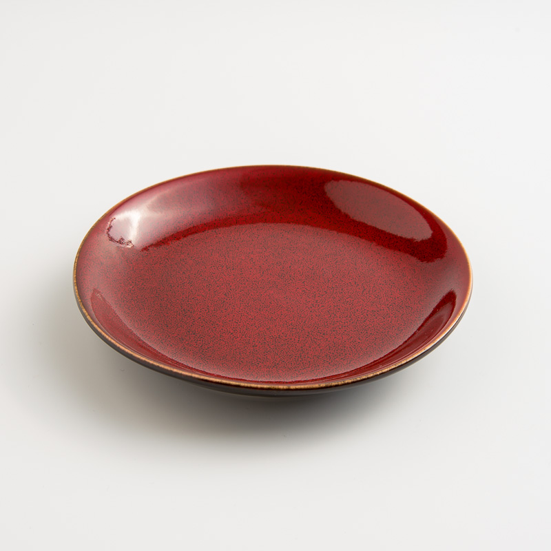 Ice Crack 23cm Ceramic Plate_0