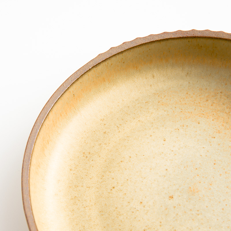 Silent Forest 20cm Wood Fired Ceramic Deep Bowl | Beige_3