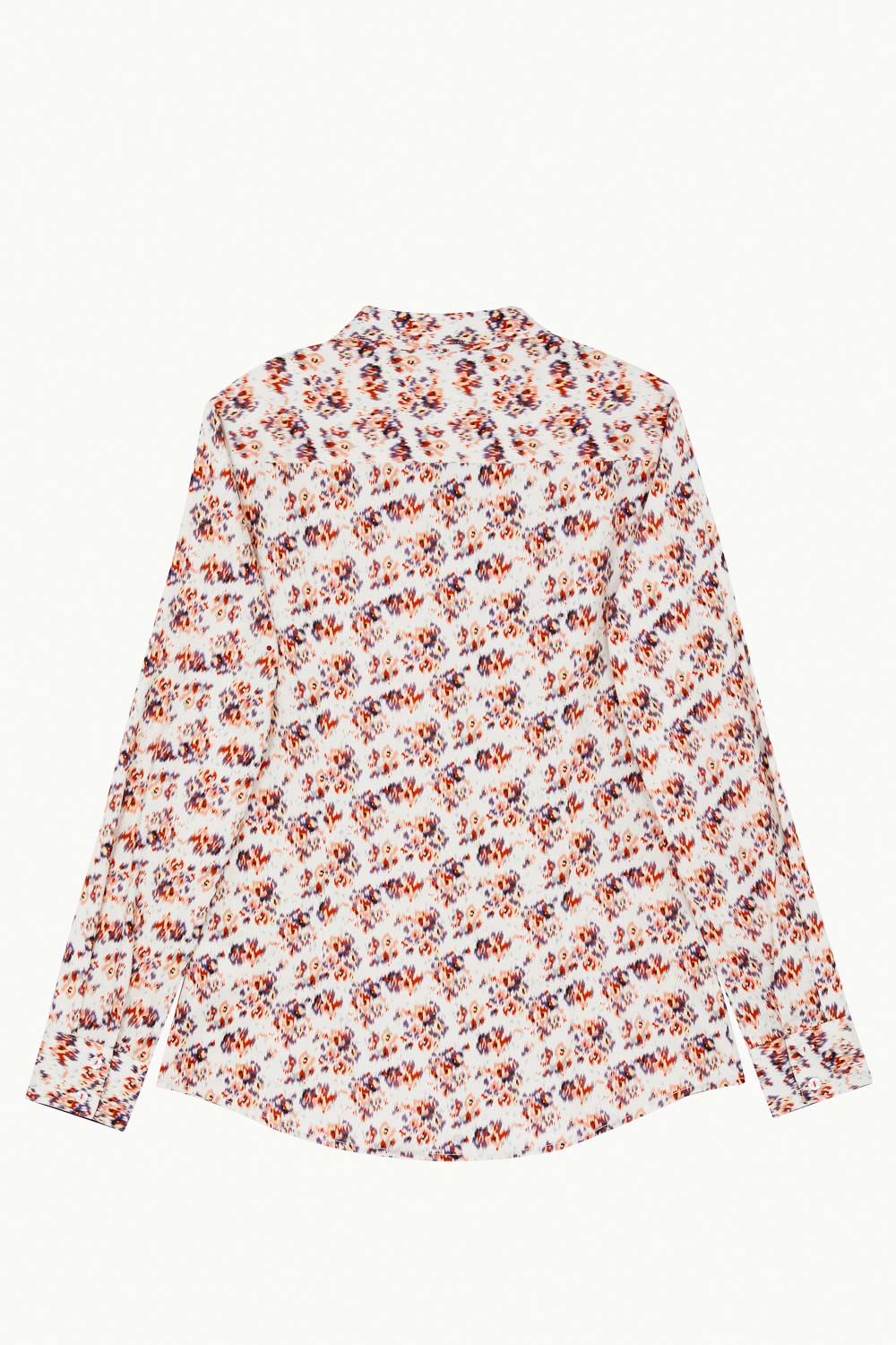 SST&C Abstract Print V-Neck Slim Fit Shirt | 7562302003  (Outlet)_8