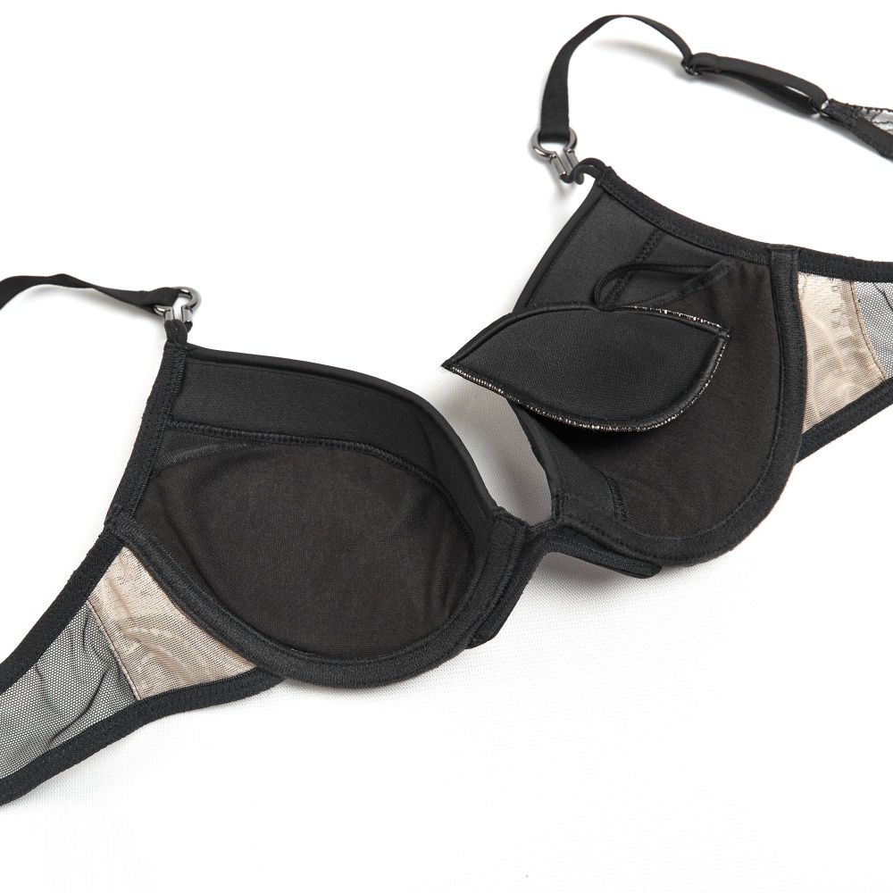 【Chantelle X】集中托高內衣>BCD>黑色(06F20_011)【Hypnotic】_5