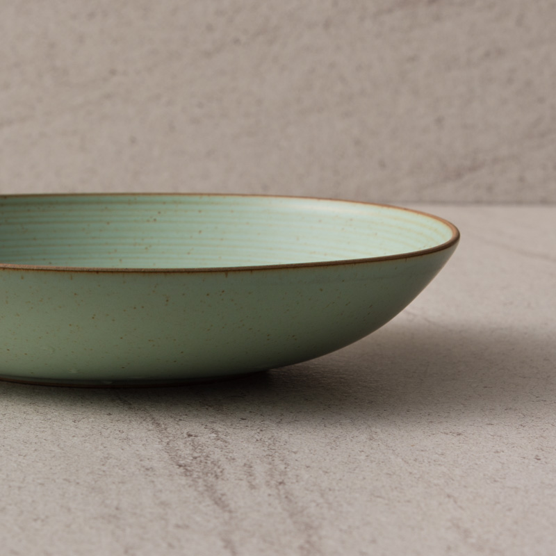 Ice Crack 23cm Ceramic Plate_1