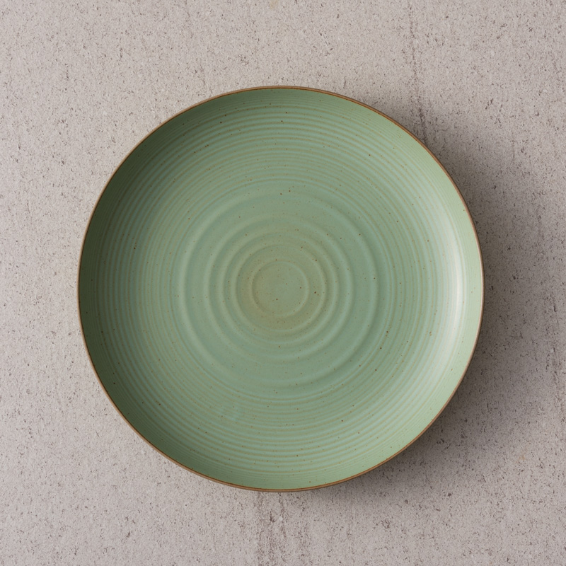 Ice Crack 23cm Ceramic Plate_2