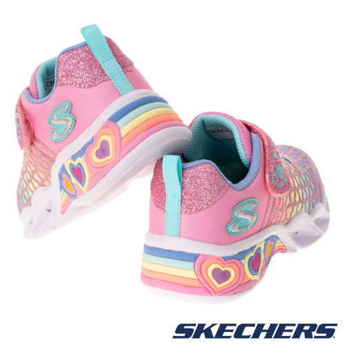 SKECHERS 女童系列燈鞋 SWEETHEART LIGHTS - 302312LPKMT_8