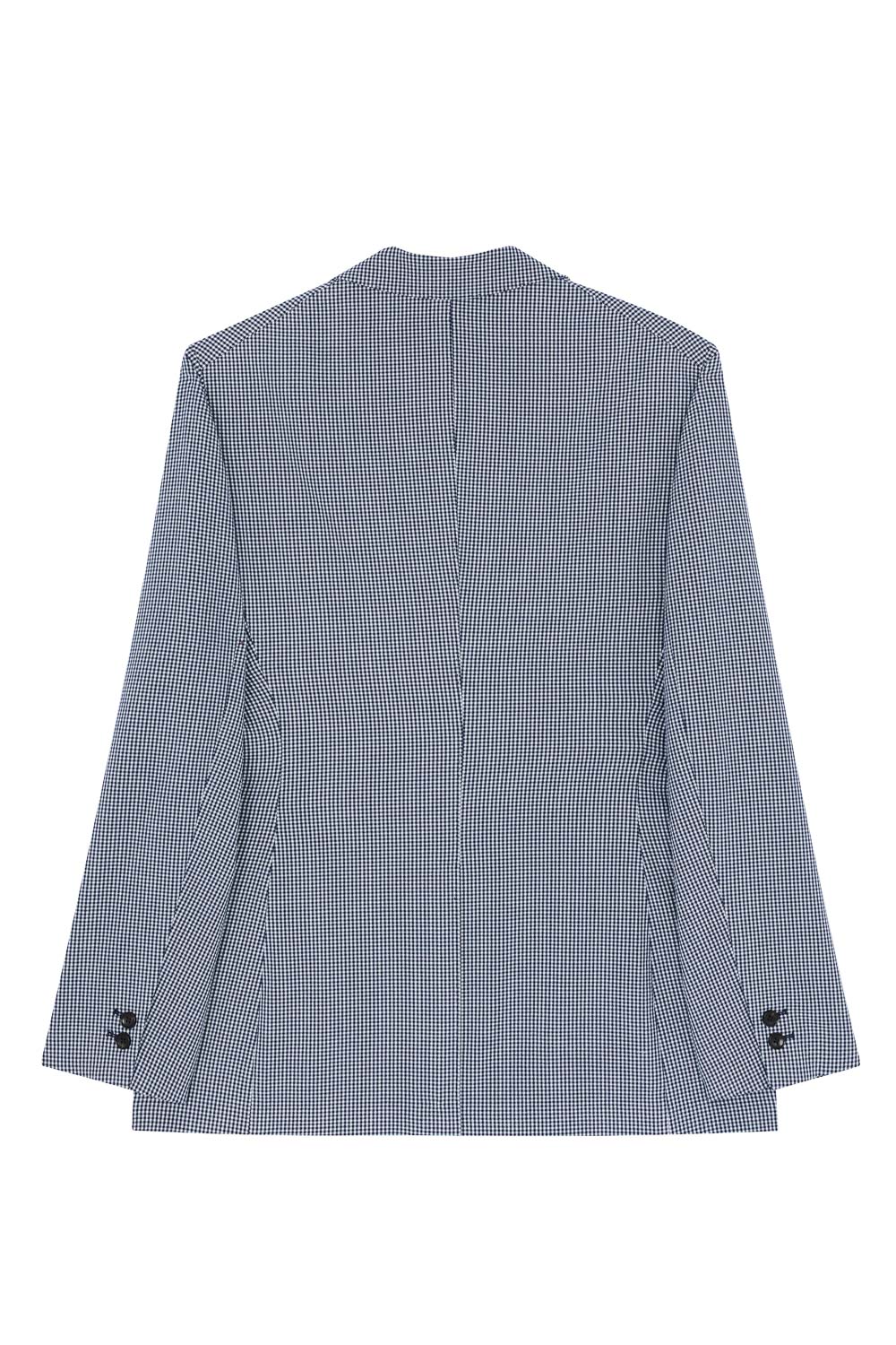 SST&C Sky Blue Houndstooth Casual Suit Jacket | 0612303003  (Outlet)_7