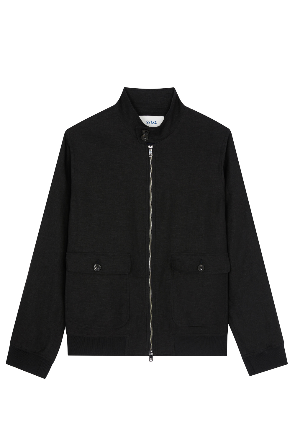 SST&C Black Bomber Jacket | 0612303009  (Outlet)_7