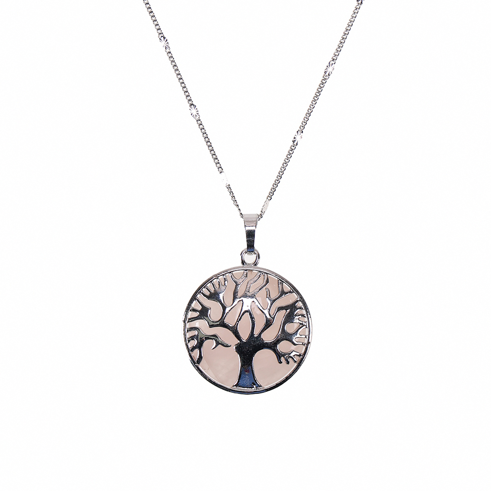 【官網限定】七脈輪-舞動粉晶生命樹項鍊（限海外直購）Necklace_3