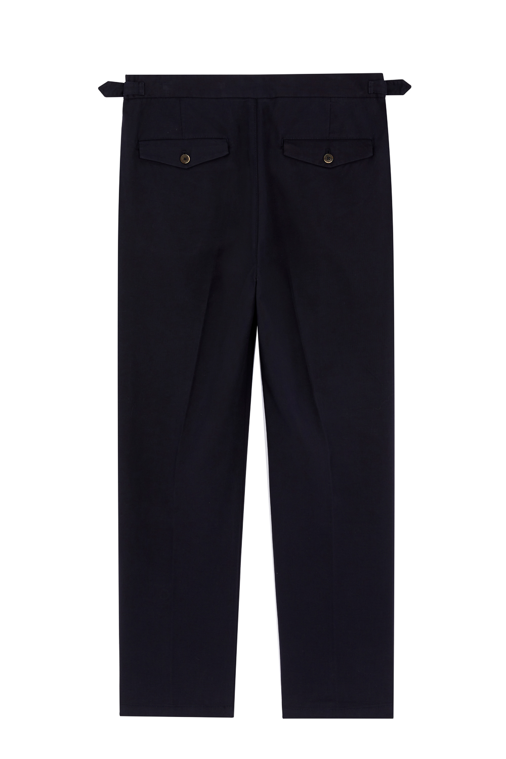 SST&C Night Blue Loose Fit Pleated Casual Trousers | 1212303004  (Outlet)_8