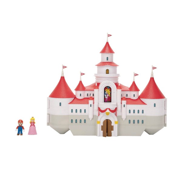 Jakks Pacific 任天堂 瑪利歐 電影 迷你碧姬公主城堡_0