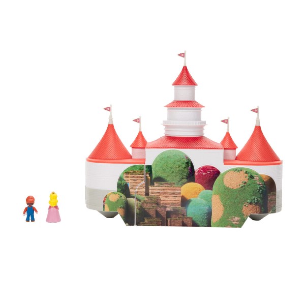 Jakks Pacific 任天堂 瑪利歐 電影 迷你碧姬公主城堡_1