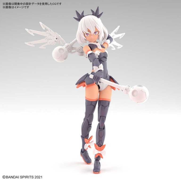 BANDAI 30MS 組裝少女輕作戰 SIS-M00 伊爾莎娜 顏色C 組裝模型_3