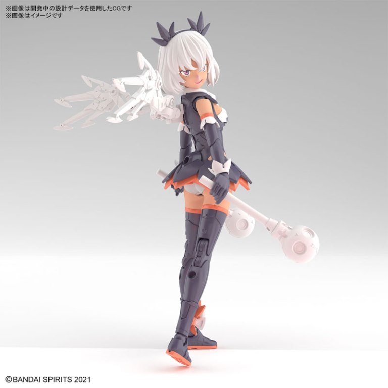 BANDAI 30MS 組裝少女輕作戰 SIS-M00 伊爾莎娜 顏色C 組裝模型_5