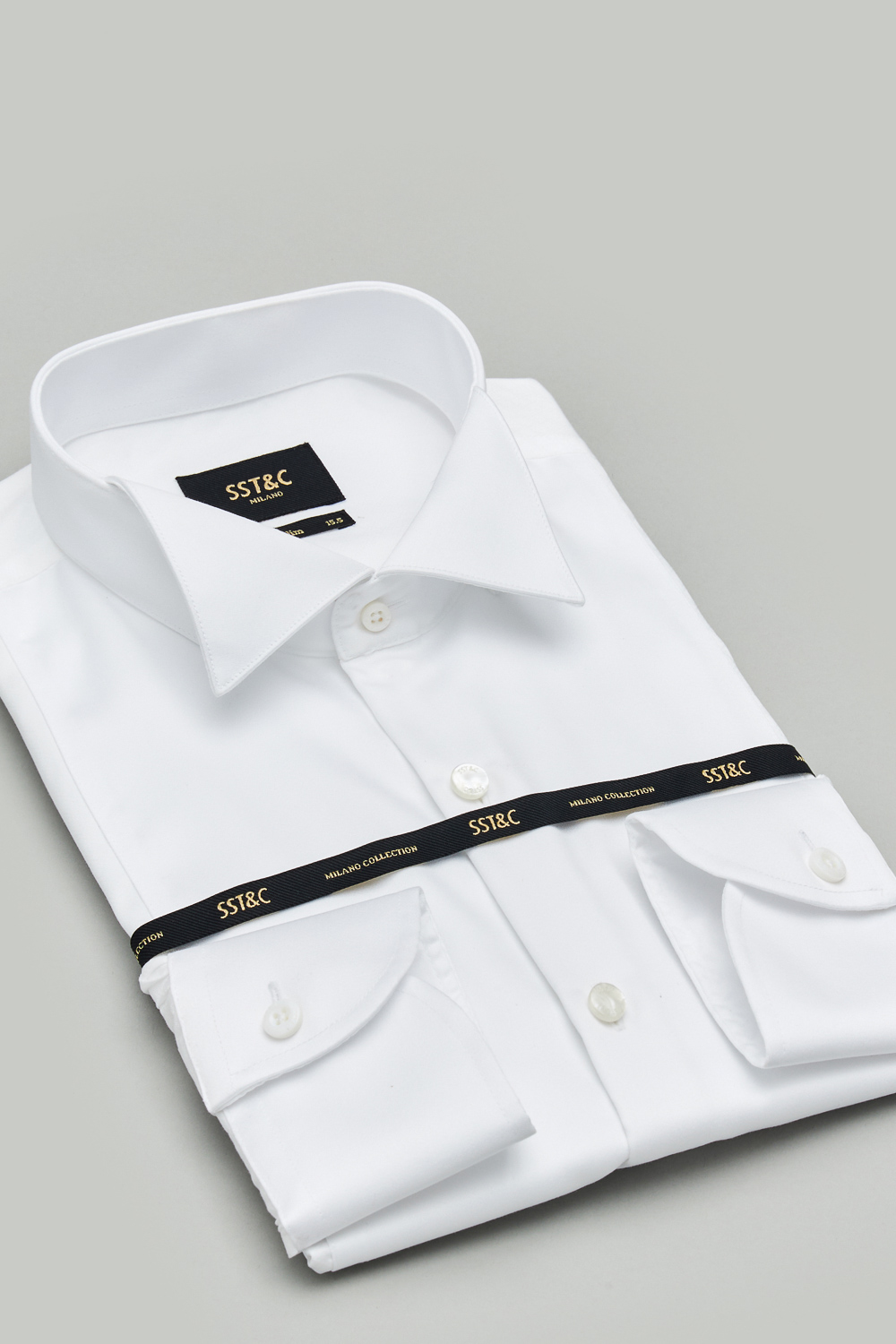 SST&C #米蘭系列 白色禮服款修身版襯衫 | 0312303006 (outlet)_8