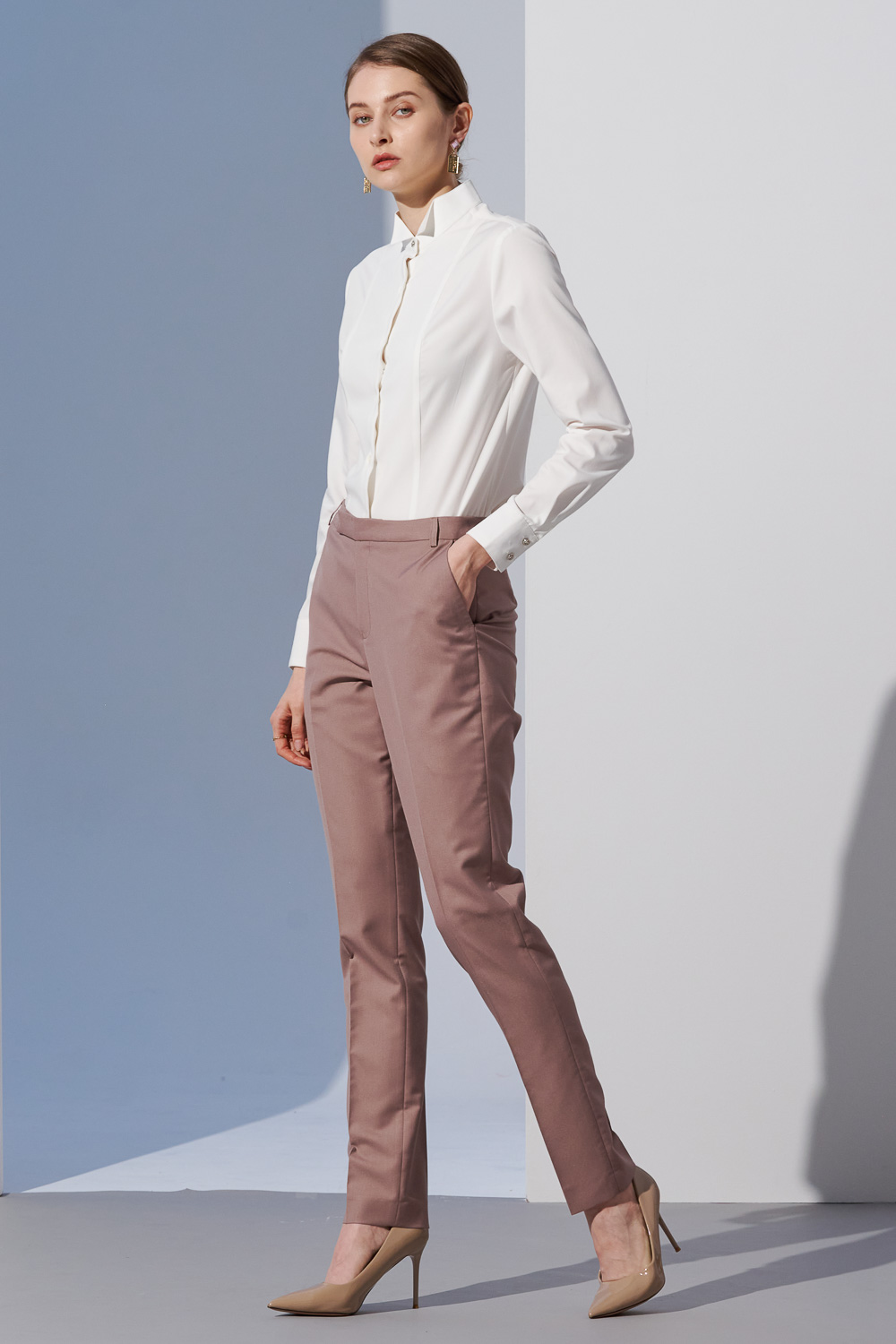 SST&C Chen Meihong Slim Fit Suit Trousers | 7262303002  (Outlet)_2