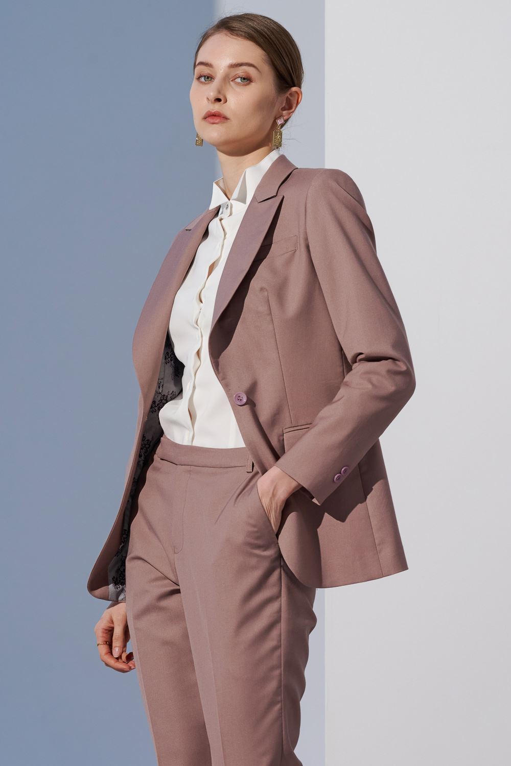 SST&C Chen Meihong Slim Fit Suit Trousers | 7262303002  (Outlet)_4