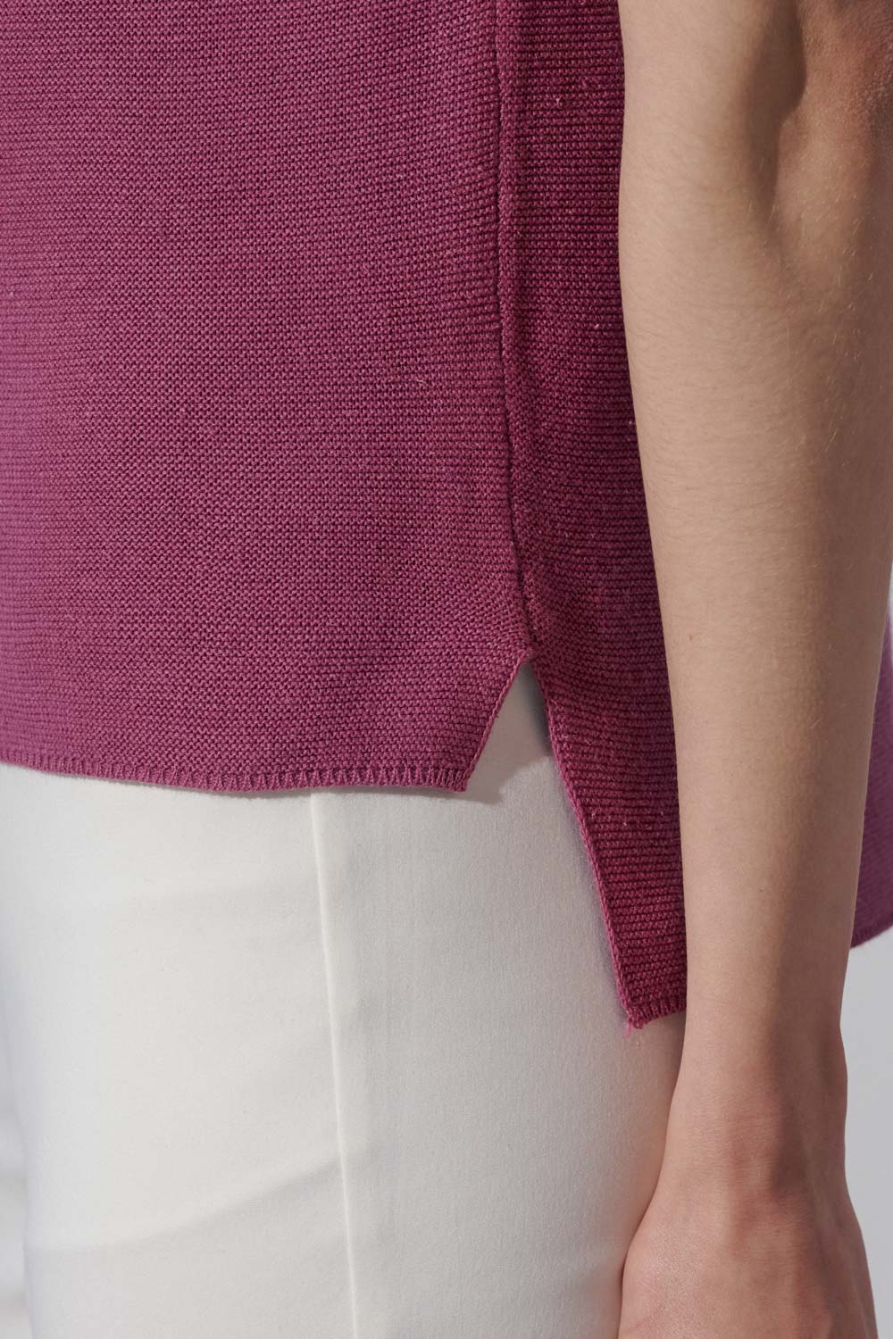 SST&C Blue and Purple Simple Sleeveless Sweater | 8662303003  (Outlet)_7