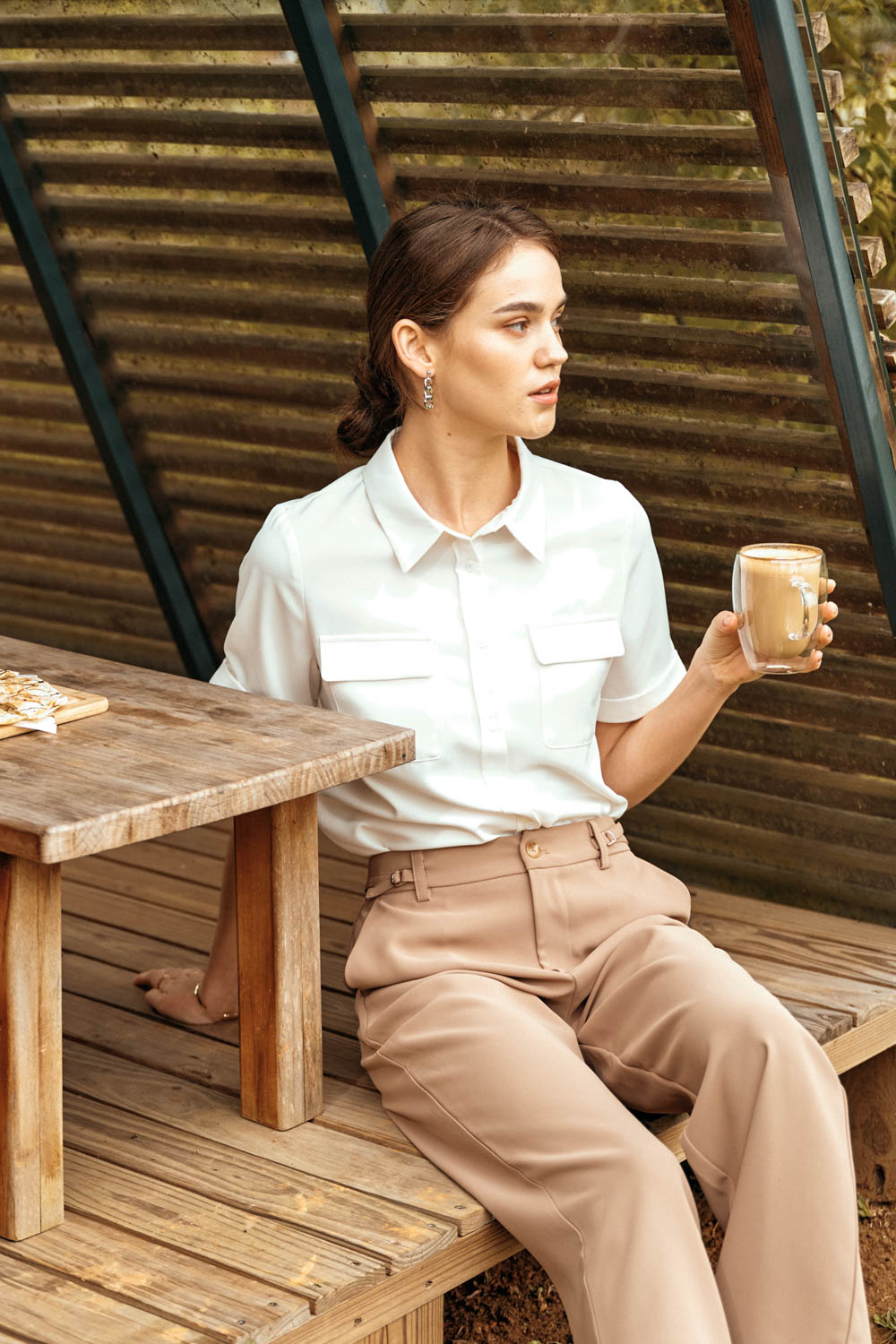 SST&C White Pocket Reflex Short Sleeve Shirt | 7662303001  (Outlet)_2
