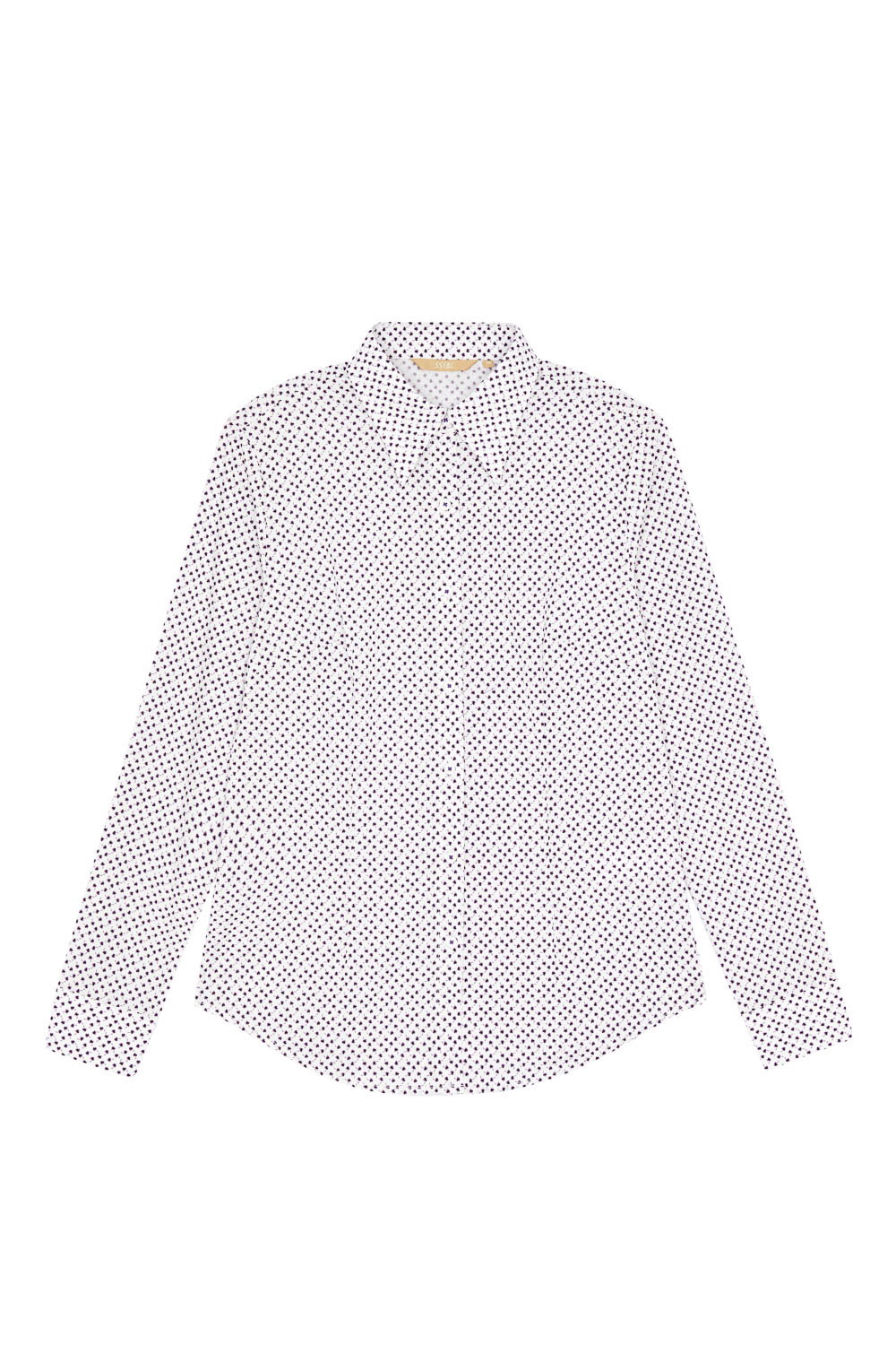 SST&C Purple Flower Print Slim Fit Shirt | 7562303003  (Outlet)_6